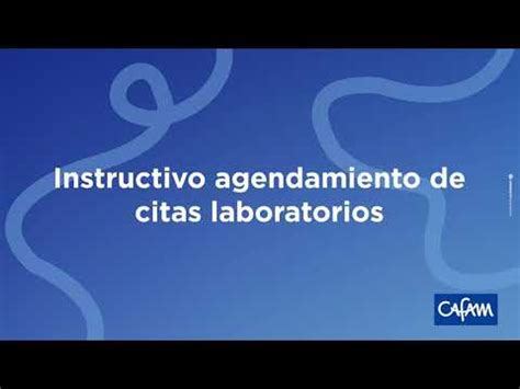 cafam laboratorio citas|Instructivo para solicitud de cita Laboratorio Clínico